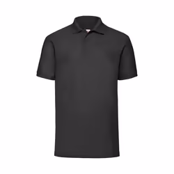 Fruit of the Loom - Polo 65/35 - Homme (Noir)