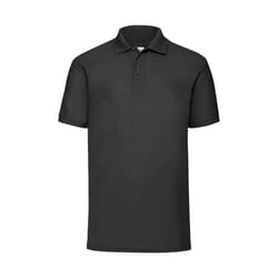Fruit of the Loom - Polo 65/35 - Homme (Noir)