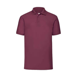 Fruit of the Loom - Polo 65/35 - Homme (Bordeaux)
