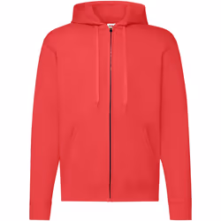 Fruit of the Loom - Veste à capuche CLASSIC - Adulte (Rouge)