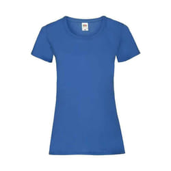 Fruit of the Loom - T-shirt VALUEWEIGHT - Femme (Bleu roi)