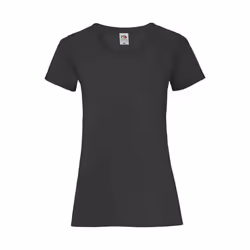 Fruit of the Loom - T-shirt VALUEWEIGHT - Femme (Noir)