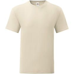 Fruit of the Loom - T-shirt ICONIC - Homme (Beige pâle)