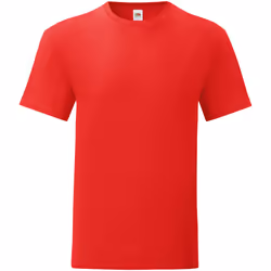 Fruit of the Loom - T-shirt ICONIC - Homme (Rouge)