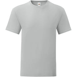 Fruit of the Loom - T-shirt ICONIC - Homme (Anthracite)
