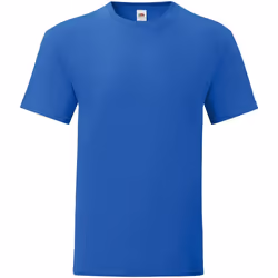 Fruit of the Loom - T-shirt ICONIC - Homme (Bleu roi)