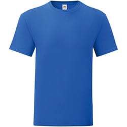 Fruit of the Loom - T-shirt ICONIC - Homme (Bleu roi)