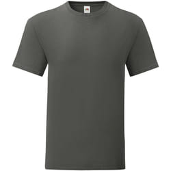 Fruit of the Loom - T-shirt ICONIC - Homme (Graphite clair)