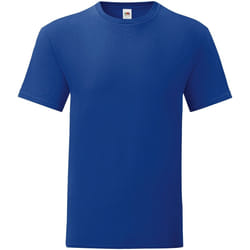 Fruit of the Loom - T-shirt ICONIC - Homme (Bleu cobalt)