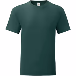 Fruit of the Loom - T-shirt ICONIC - Homme (Vert forêt)