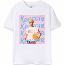 Barbie - T-shirt KENCORE - Homme (Blanc)