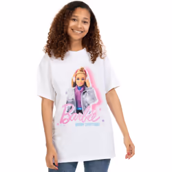 Barbie - T-shirt - Femme (Blanc)