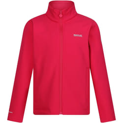 Regatta - Veste softshell CERA - Enfant (Rose fluo)