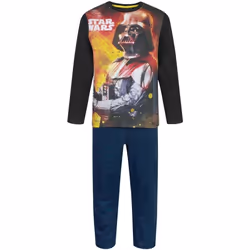 Star Wars - Ensemble de pyjama - Garçon (Noir / Bleu marine)