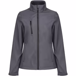 Regatta - Veste softshell ABLAZE - Femme (Gris phoque / Noir)