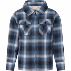 Mountain Warehouse - Veste chemise STREAM - Enfant (Bleu)