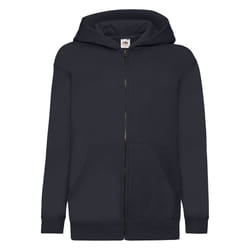 Fruit of the Loom - Veste à capuche CLASSIC - Enfant (Bleu marine foncé)