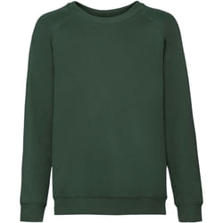 Fruit of the Loom - Sweat CLASSIC - Enfant (Vert bouteille)