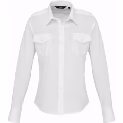 Premier - Chemise pilote - Femme (Blanc)