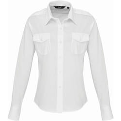 Premier - Chemise pilote - Femme (Blanc)