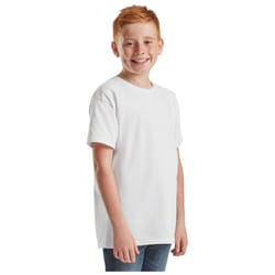 Fruit of the Loom - T-shirt ICONIC - Enfant (Blanc)