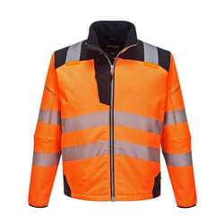 Portwest - Veste softshell PW3 - Adulte (Orange / Noir)