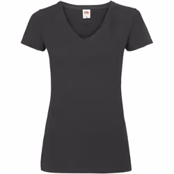 Fruit of the Loom - T-shirt VALUEWEIGHT - Femme (Noir)