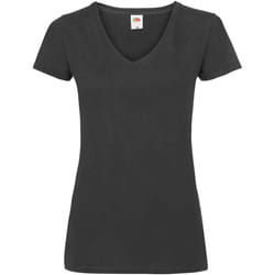 Fruit of the Loom - T-shirt VALUEWEIGHT - Femme (Noir)