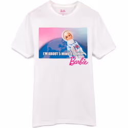 Barbie - T-shirt RUNNING LATE - Femme (Blanc)