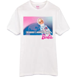 Barbie - T-shirt RUNNING LATE - Femme (Blanc)