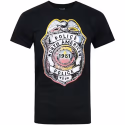 The Police - T-shirt NORTH AMERICAN TOUR - Homme (Noir)