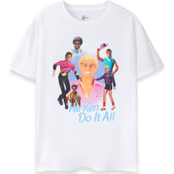 Barbie - T-shirt HE KEN DO IT ALL - Homme (Blanc)