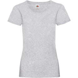 Fruit of the Loom - T-shirt VALUEWEIGHT - Femme (Gris chiné)