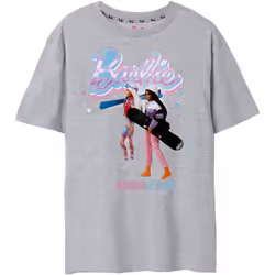 Barbie - T-shirt MERRY & BRIGHT - Femme (Gris chiné)