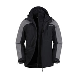 Mountain Warehouse - Veste imperméable DISTRICT EXTREME - Homme (Noir)