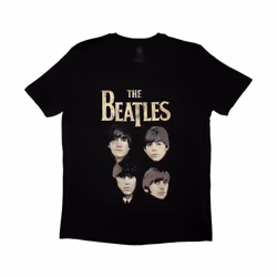 The Beatles - T-shirt - Adulte (Noir)