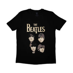 The Beatles - T-shirt - Adulte (Noir)