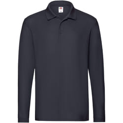 Fruit of the Loom - Polo PREMIUM - Homme (Bleu marine foncé)