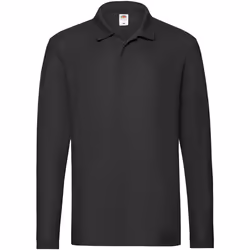 Fruit of the Loom - Polo PREMIUM - Homme (Noir)