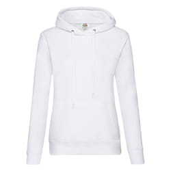 Fruit of the Loom - Sweat à capuche CLASSIC 80/20 - Femme (Blanc)
