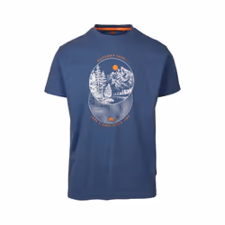 Trespass - T-shirt FLAGEL - Homme (Bleu indigo Chiné)