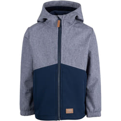 Trespass - Veste softshell CHEERFULLY - Enfant (Bleu marine)