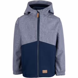 Trespass - Veste softshell CHEERFULLY - Enfant (Bleu marine)