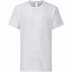 Fruit of the Loom - T-shirt ICONIC - Enfant (Gris chiné)
