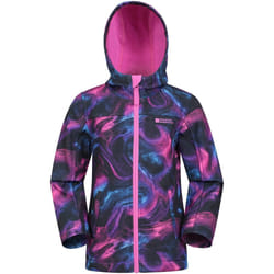 Mountain Warehouse - Veste softshell EXODUS - Enfant (Violet magenta)