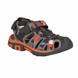 Trespass - Sandales JAIME - Enfant (Gris / Orange)
