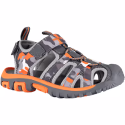 Trespass - Sandales JAIME - Enfant (Gris / Orange)