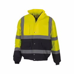 Yoko - Blouson d´aviateur - Adulte (Jaune / Bleu marine)