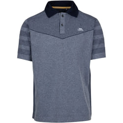 Trespass - Polo de sport NAB TP75 - Homme (Bleu marine Chiné)
