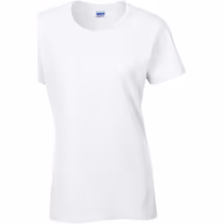 Gildan - T-shirt - Femme (Blanc)